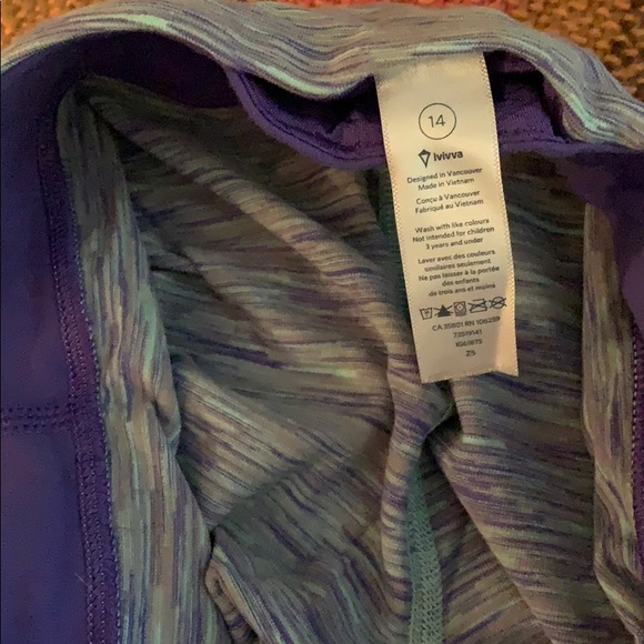 Ivivva crops. Size 14. EUC - Picture 4 of 4